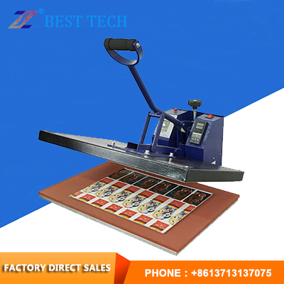 Hand pressure heat press machine