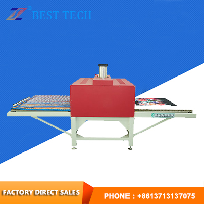 Pneumatic heat press machine