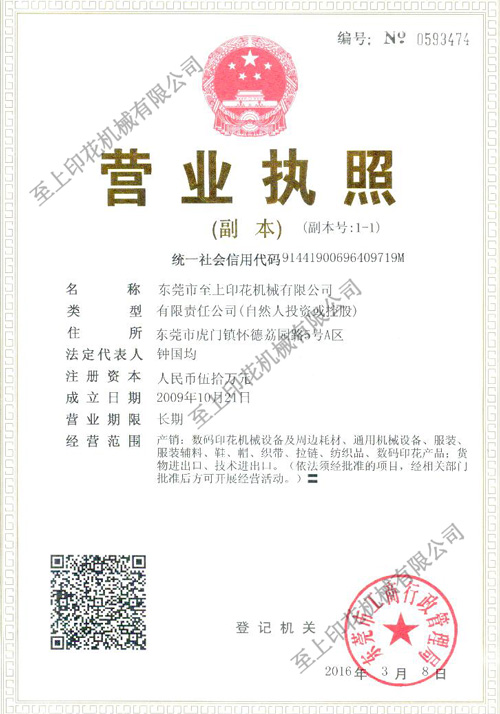 business license