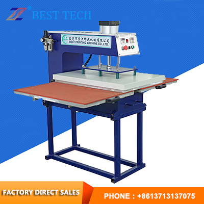 Pneumatic heat press machine