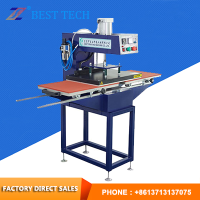 Pneumatic double - station heat press machine