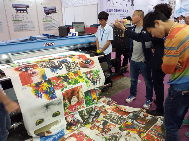 至上印花机械受邀上海国际印花工业展会 再现风采