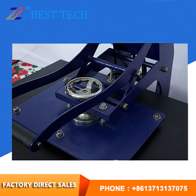 Hand pressure heat press machine
