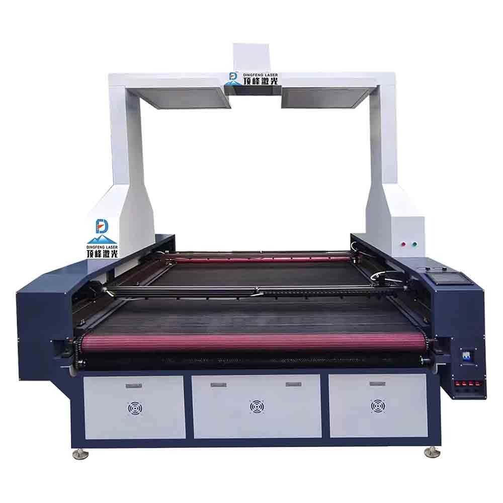 High-Speed CCD Vision Fabric Laser Cutting Machine for High-Volume Textile Production DF Series