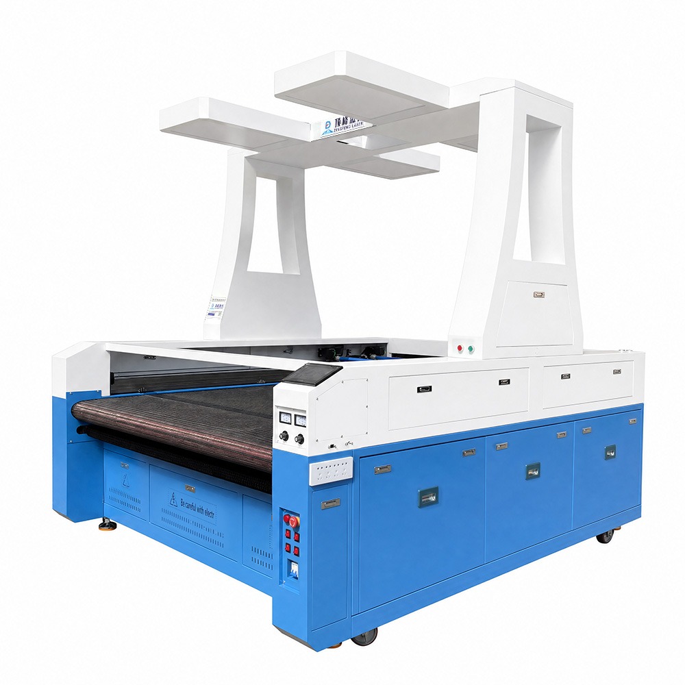 CCD Vision Fabric Laser Cutting Machine for Printed Textiles and Garment Contour Cutting DF Series