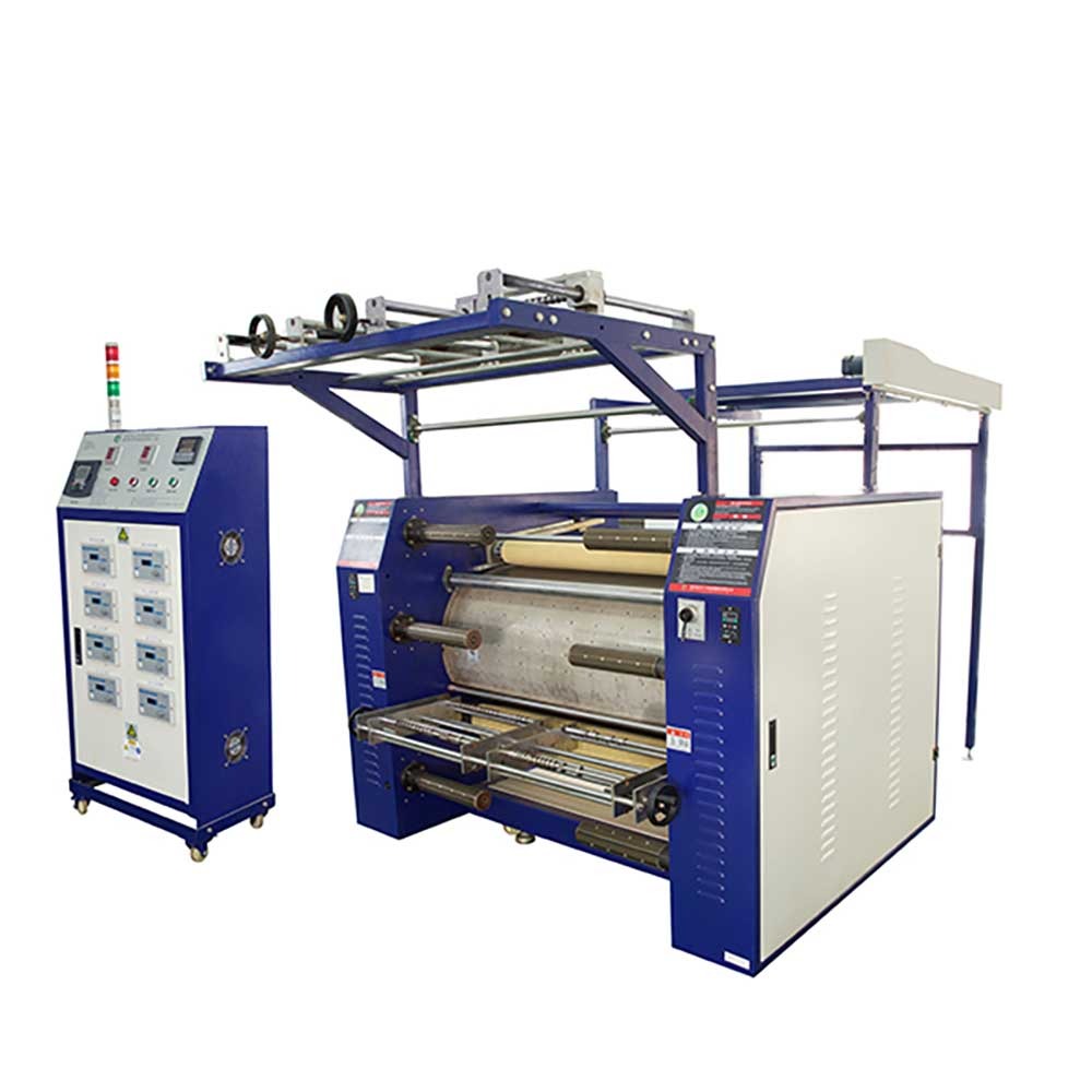 Custom Width Double-Sided Ribbon Transfer Printing Machine for Wide Webbing and Elastic Bands ZS-AC