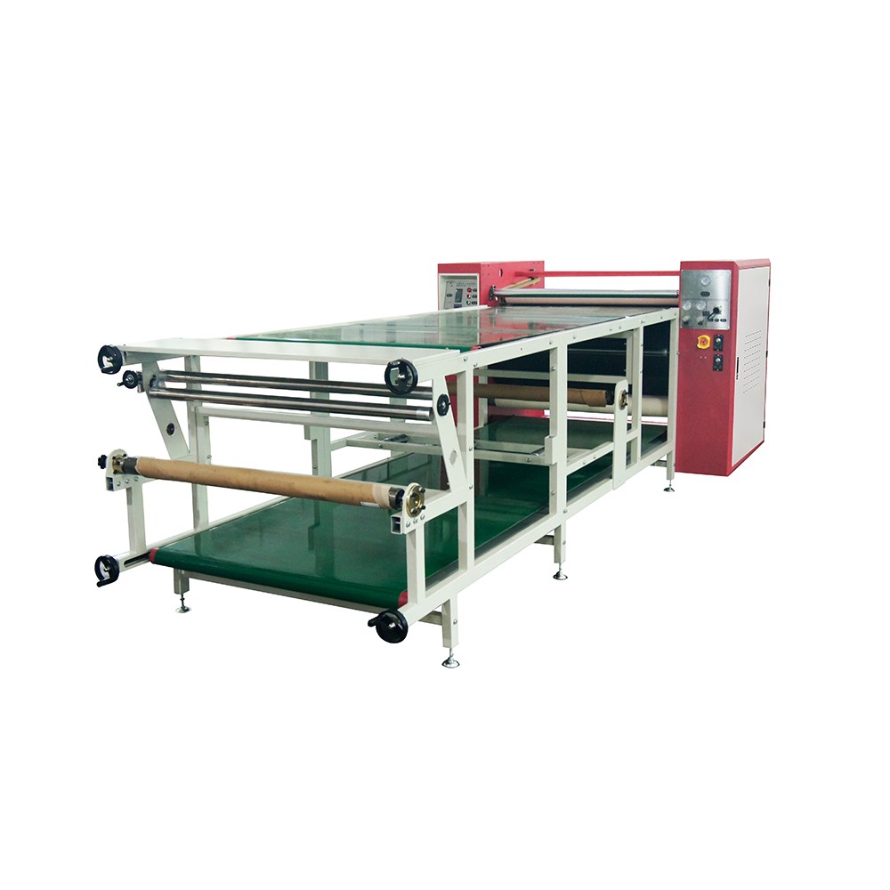 1200mm Mouse Pad Rotary Sublimation Heat Transfer Machine for Continuous Sheet Printing ZS-BE