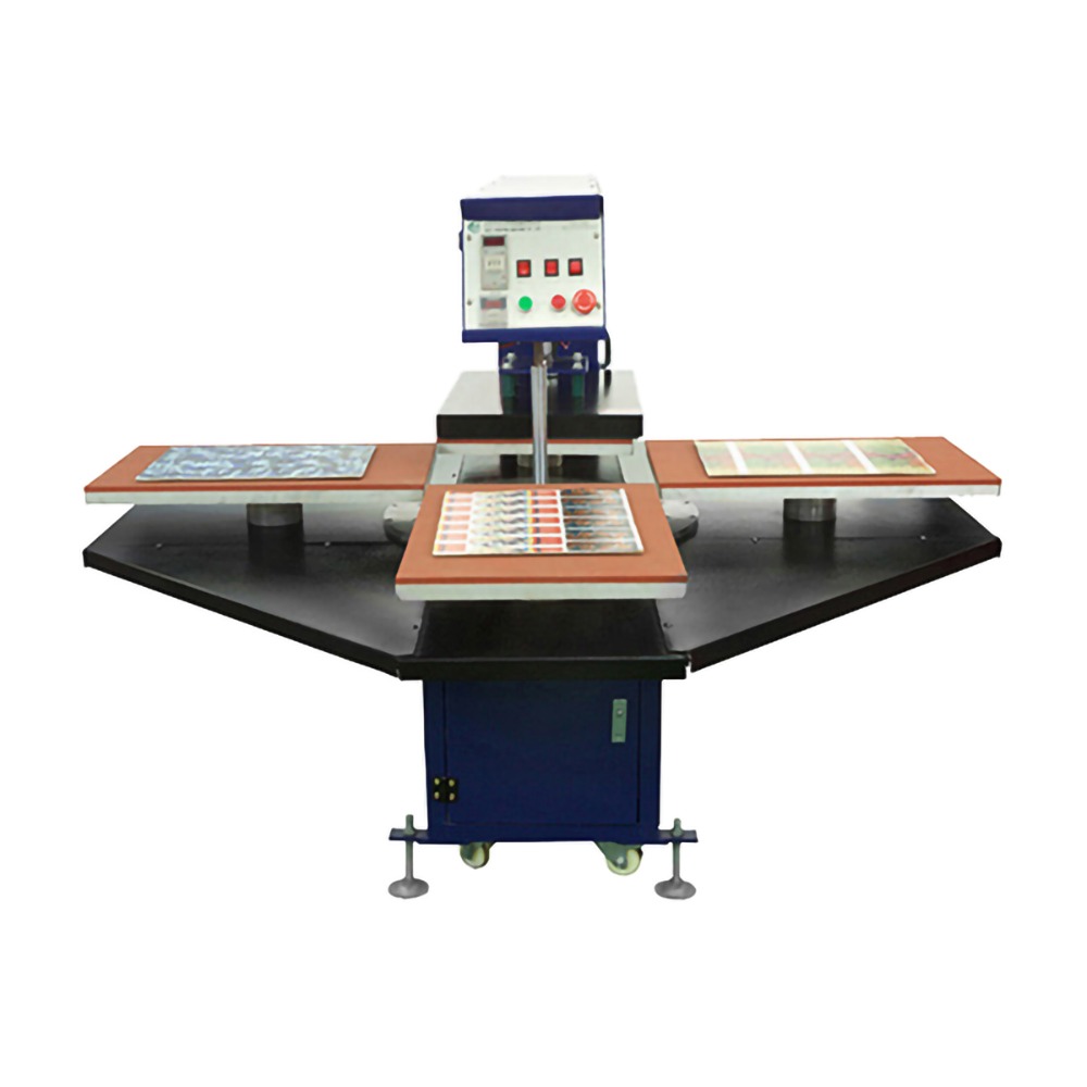 Automatic Four Station T-Shirt Heat Press Machine for High-Output Apparel Printing ZS-DF